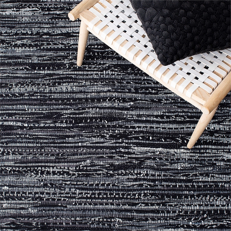 Safavieh Rag 2' X 3' Hand Woven Cotton Rug in Aqua