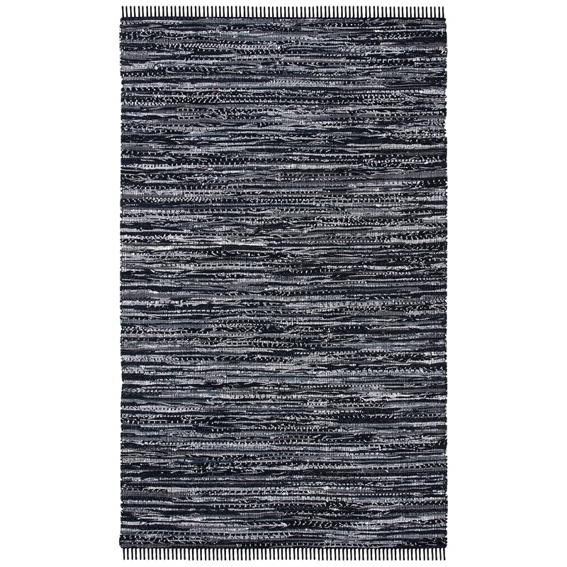 Safavieh Rag 3' X 5' Hand Woven Cotton Rug in Aqua