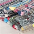Safavieh Rag 4' X 6' Hand Woven Cotton Rug in Gray