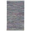 Safavieh Rag 4' X 6' Hand Woven Cotton Rug in Gray