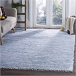 Safavieh Rag 6' X 9' Hand Woven Cotton Rug in Light Blue