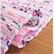 Safavieh Rag 3' X 5' Hand Woven Cotton Rug in Light Pink