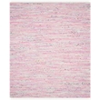 Safavieh Rag 9' X 12' Hand Woven Cotton Rug in Light Pink