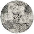 Safavieh Retro 6' X 9' Power Loomed Rug in Cream and Gray