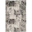 Safavieh Retro 8' X 10' Power Loomed Rug in Cream and Gray