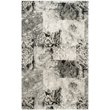 Safavieh Retro 8' X 10' Power Loomed Rug in Cream and Gray