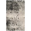 Safavieh Retro 3' X 5' Power Loomed Rug in Light Gray and Gray