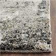 Safavieh Retro 6' X 9' Power Loomed Rug in Light Gray and Gray