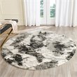 Safavieh Retro 5' X 8' Power Loomed Rug in Cream and Gray