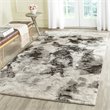 Safavieh Retro 8' X 10' Power Loomed Rug in Cream and Gray