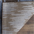 Safavieh Retro 3' X 5' Power Loomed Rug in Dark Brown and Blue