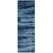Safavieh Retro 3' X 5' Power Loomed Rug in Light Blue and Blue