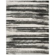 Safavieh Retro 11' X 15' Power Loomed Rug in Dark Gray and Light Gray