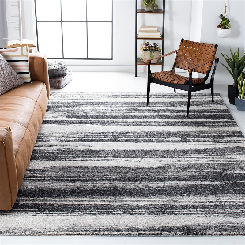 Safavieh Retro 6' Square Power Loomed Rug