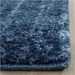 Safavieh Retro 5' X 8' Power Loomed Rug in Light Blue and Blue