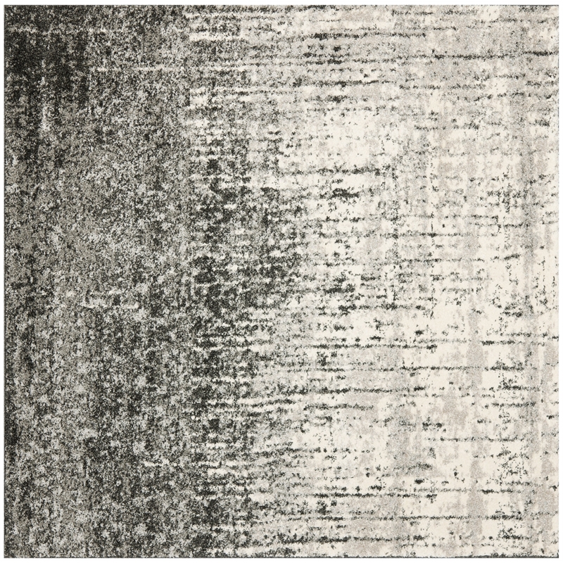 Safavieh Retro 6' Square Power Loomed Rug