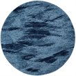 Safavieh Retro 3' X 5' Power Loomed Rug in Light Blue and Blue