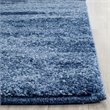 Safavieh Retro 4' X 6' Power Loomed Rug in Light Blue and Blue