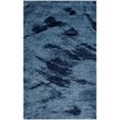 Safavieh Retro 5' X 8' Power Loomed Rug in Light Blue and Blue