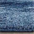 Safavieh Retro 8' X 10' Power Loomed Rug in Light Blue and Blue