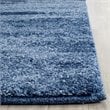 Safavieh Retro 8' X 10' Power Loomed Rug in Light Blue and Blue