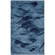 Safavieh Retro 8' X 10' Power Loomed Rug in Light Blue and Blue