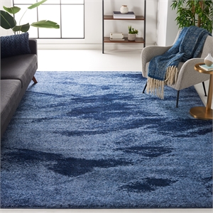 Safavieh Retro 11' X 15' Power Loomed Rug in Gray and Ivory