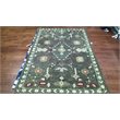 Safavieh Roslyn 5' X 8' Hand Hooked Wool Pile Rug in Sage and Ivory