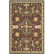 Safavieh Roslyn 8' X 10' Hand Hooked Wool Pile Rug in Sage and Ivory