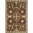 Safavieh Roslyn 8' X 10' Hand Hooked Wool Pile Rug in Sage and Ivory