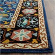 Safavieh Roslyn 8' X 10' Hand Hooked Wool Pile Rug in Blue