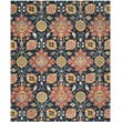 Safavieh Roslyn 5' X 8' Hand Hooked Wool Pile Rug in Navy