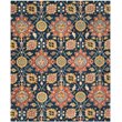 Safavieh Roslyn 6' X 9' Hand Hooked Wool Pile Rug in Navy