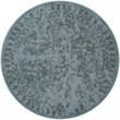 Safavieh Restoration Vintage 6' Round Handmade Wool Rug in Blue