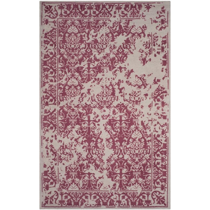 Safavieh Restoration Vintage 6' Square Handmade Wool Rug
