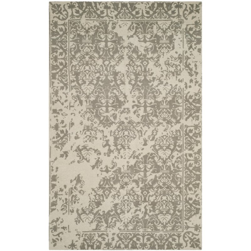 Safavieh Restoration Vintage 4' X 6' Handmade Wool Rug in Light Sage