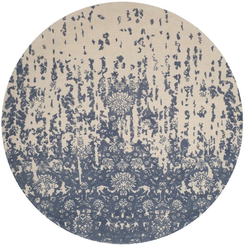 Safavieh Restoration Vintage 6' Round Handmade Wool Rug