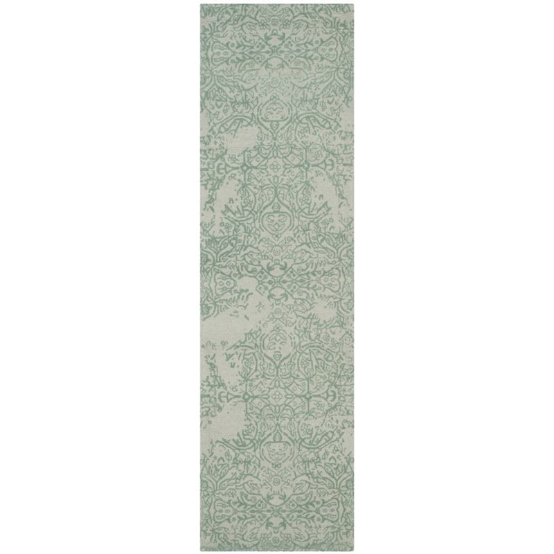 Safavieh Restoration Vintage 6' Square Handmade Wool Rug