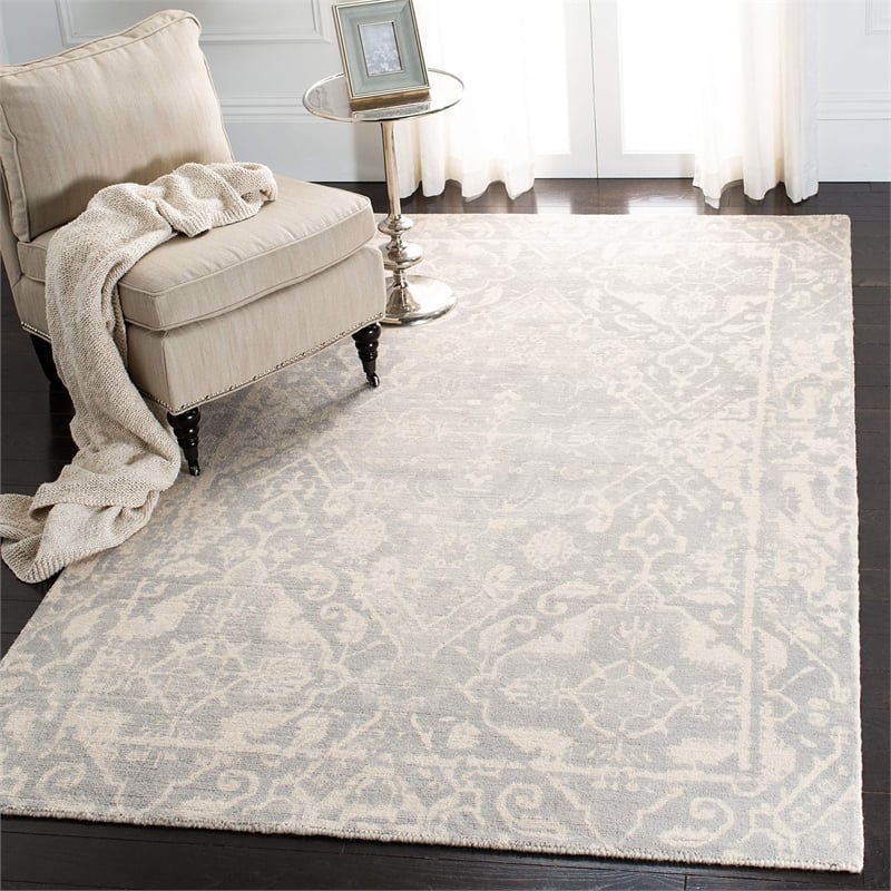 Safavieh Restoration Vintage 6' Square Handmade Wool Rug