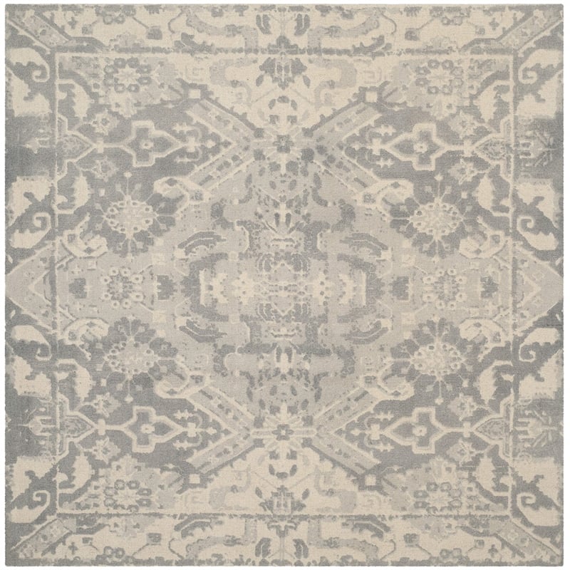 Safavieh Restoration Vintage 6' Square Handmade Wool Rug