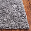 Safavieh South Beach Shag 4' X 6' Hand Tufted Rug in Steel Gray