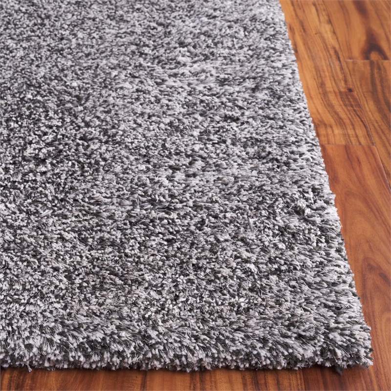 Safavieh South Beach Shag 8' X 10' Hand Tufted Rug in Steel Gray