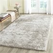 Safavieh South Beach Shag 5' X 8' Hand Tufted Rug in Ice