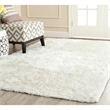 Safavieh South Beach Shag 8' X 10' Hand Tufted Rug in Ice