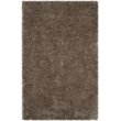 Safavieh South Beach Shag 5' X 8' Hand Tufted Rug in Silver