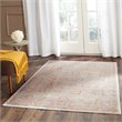Safavieh Sevilla 8' X 11' Power Loomed Viscose Rug in Silver and Ivory
