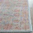 Safavieh Sevilla 8' X 11' Power Loomed Viscose Rug in Light Blue