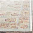 Safavieh Sevilla 8' X 11' Power Loomed Viscose Rug in Silver