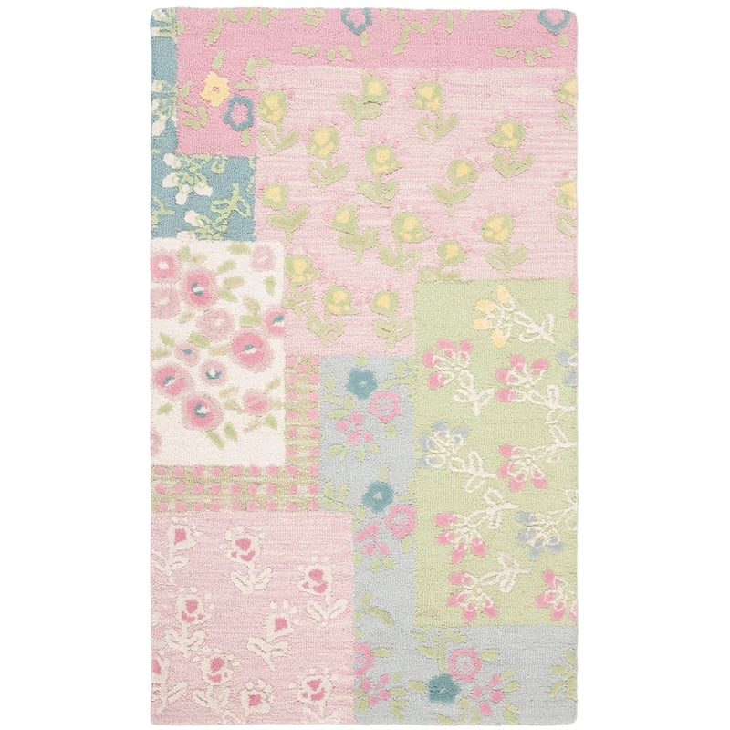 Safavieh 3' X 5' Hand Tufted Rug in Pink