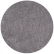 Safavieh Shag 8' Round Hand Tufted Acrylic Rug in Ivory
